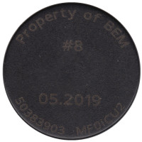 Жетон Бангкокского метрополитена. Property of BEM. 2016-2019 гг, Бангкок. Таиланд.