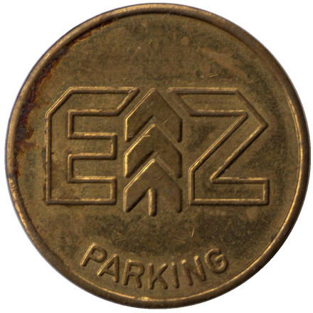 EZ Parking. Парковочный жетон. Бельгия.