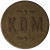 Жетон. 10 Öre - K.D.M. C.C. SPORRONG & CO Stockholm. Стокгольм, Швеция.